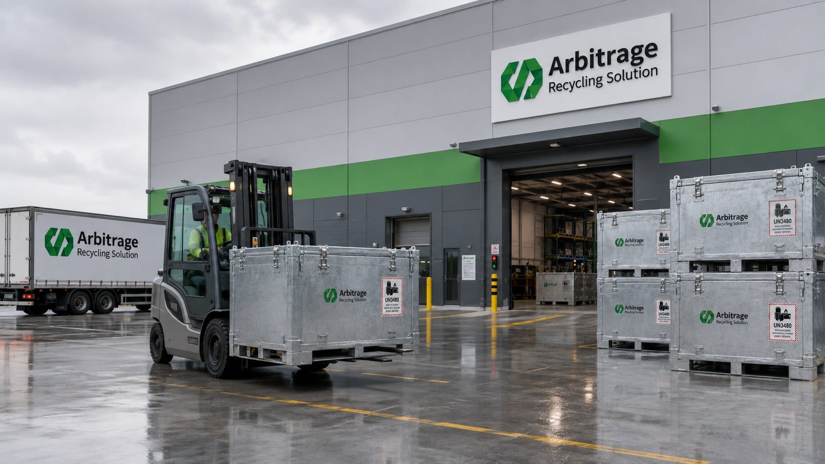 Lagerhalle für wiederkehrende IT- und Elektronikrückläufer