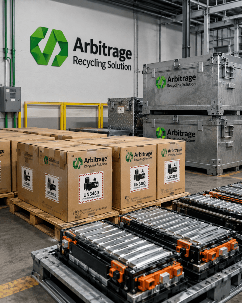 Lithium-Batteriemodule für Prüfung und mögliche Wiederverwendung