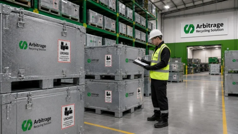Geordnete Erfassung von Batterie-Rückläufern vor Zwischenlagerung